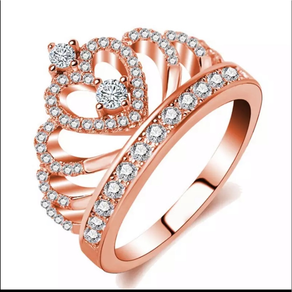 S925 Crown 👑 Ring Size 6